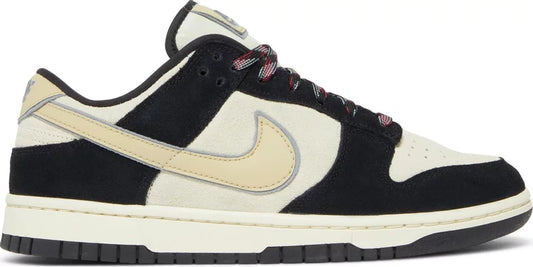 Nike Dunk Low LX Black Suede Team Gold (Womens)