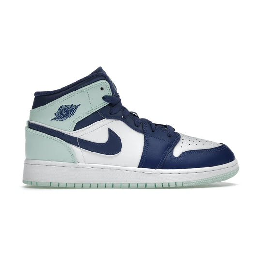 Jordan 1 Mid Mystic Marine Menthe Mousse (GS)