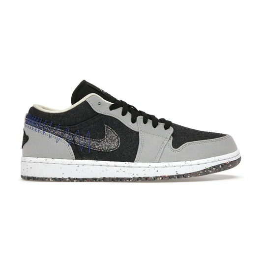 Jordan 1 Low Crater Black Grey