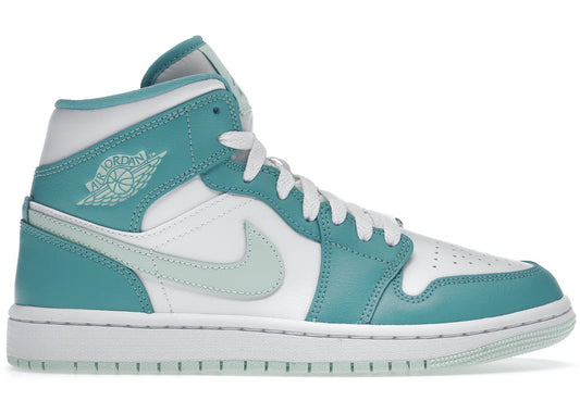 Jordan 1 Mid Washed Teal (W)